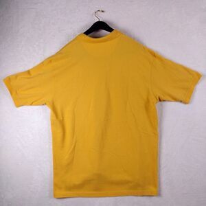 Vintage High Sierra 100% Cotton Yellow Short Sleeve Polo Shirt Size XL